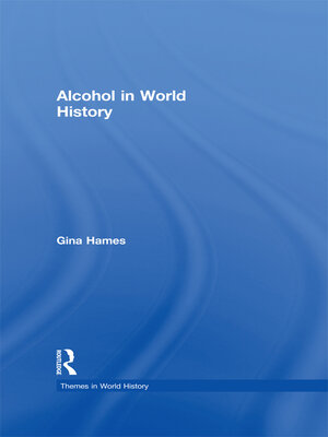 cover image of Alcohol in World History